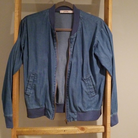 Justfab lightweight denim jacket XS - Picture 6 of 7